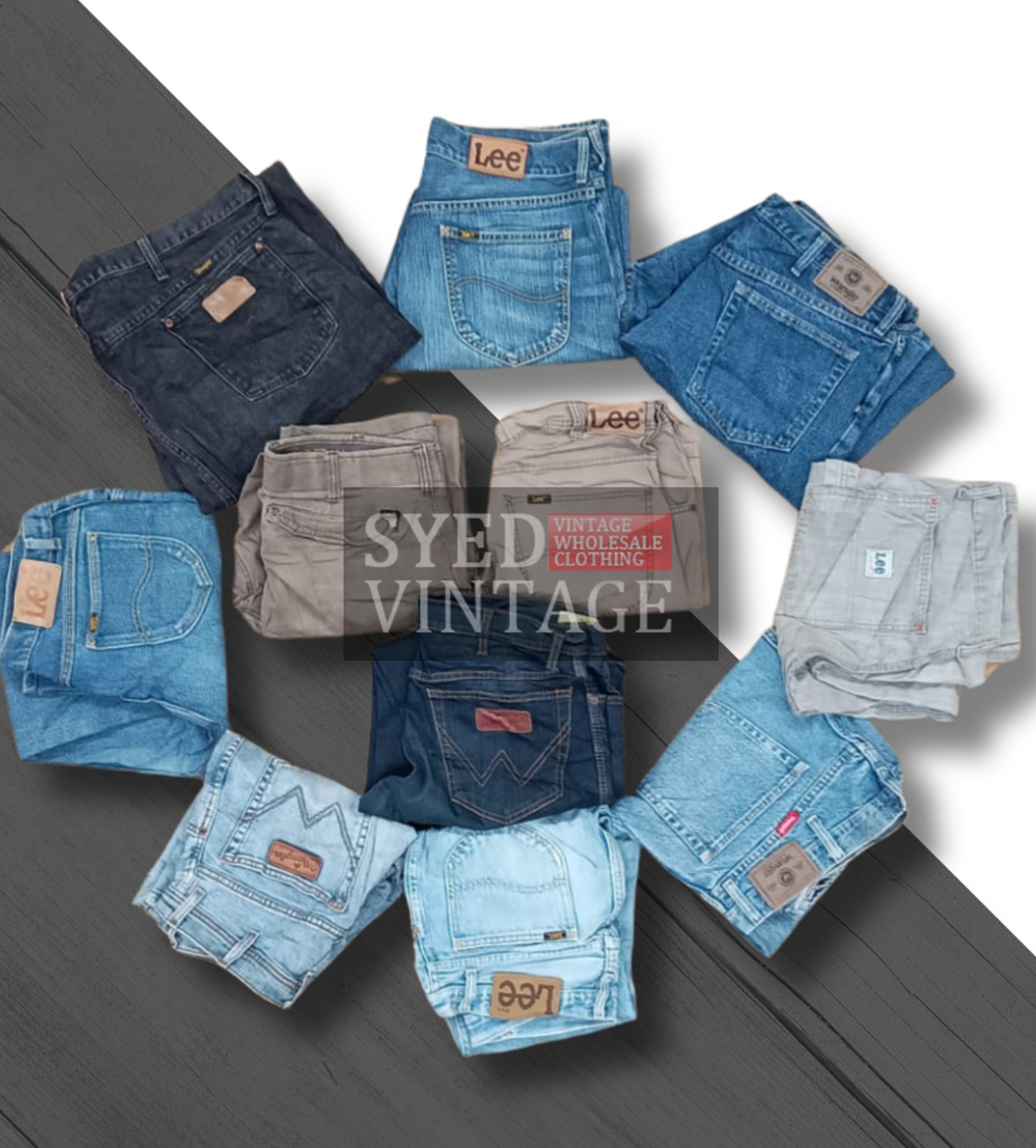 Lee Wrangler Mix Jeans Pants