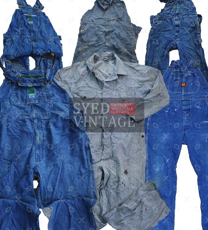 Men Denim Dungarees Mix