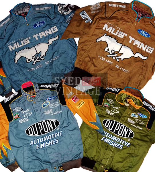 Nascar Remake Jackets 45kg Bale – Syed Vintage LTD