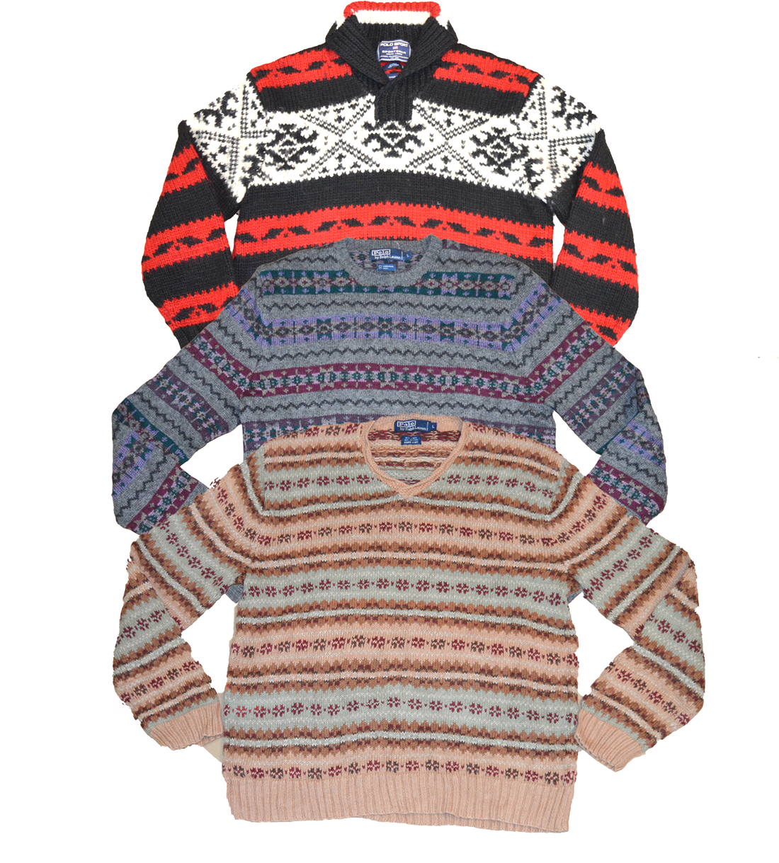 RL Lauren and Tommy Hilfiger Mix Knitted /Knitwear Sweaters -