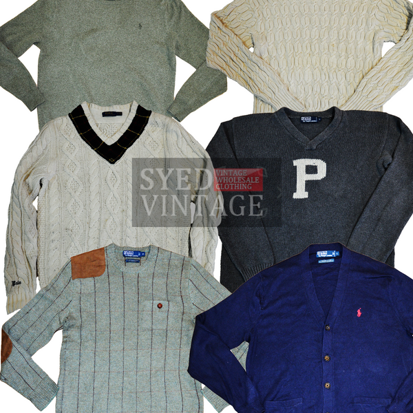 Ralph lauren Mens Sweaters 45kg Bale -