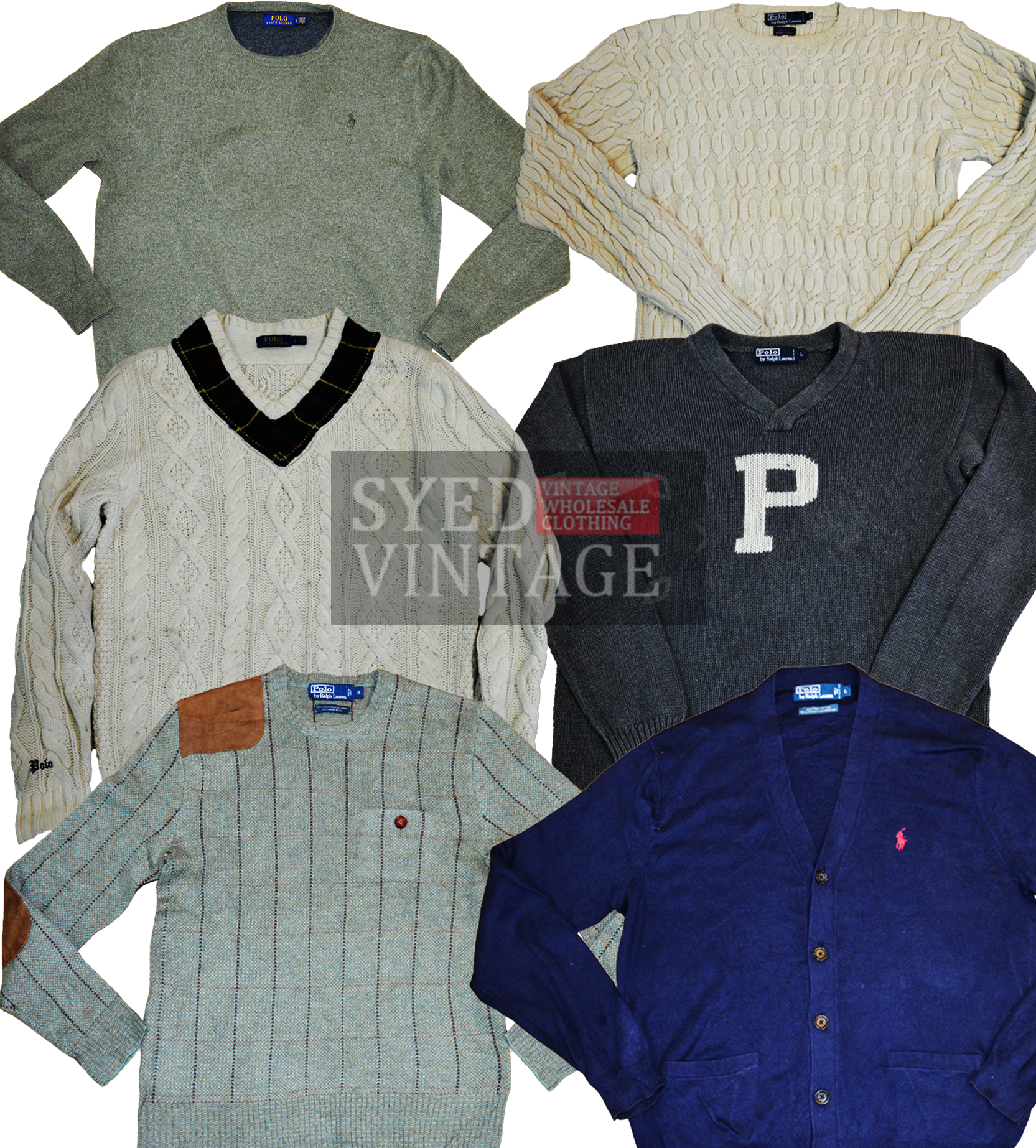 Ralph lauren Mens Sweaters 45kg Bale -