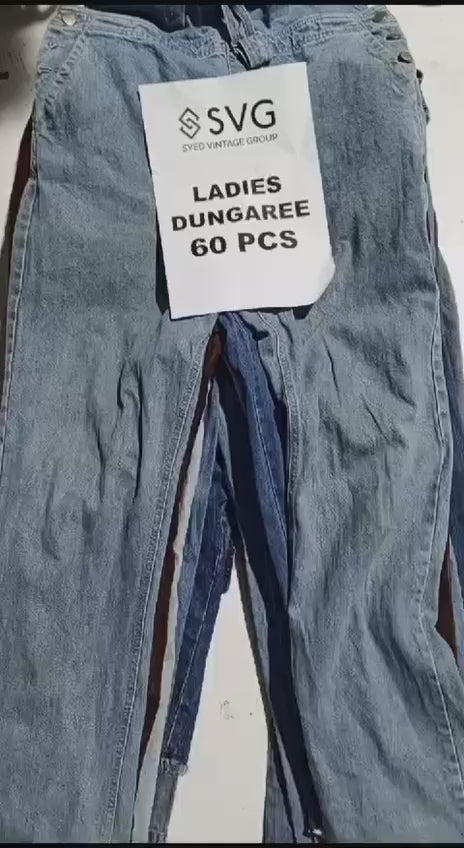 Mix Men/ladies Denim Dungarees