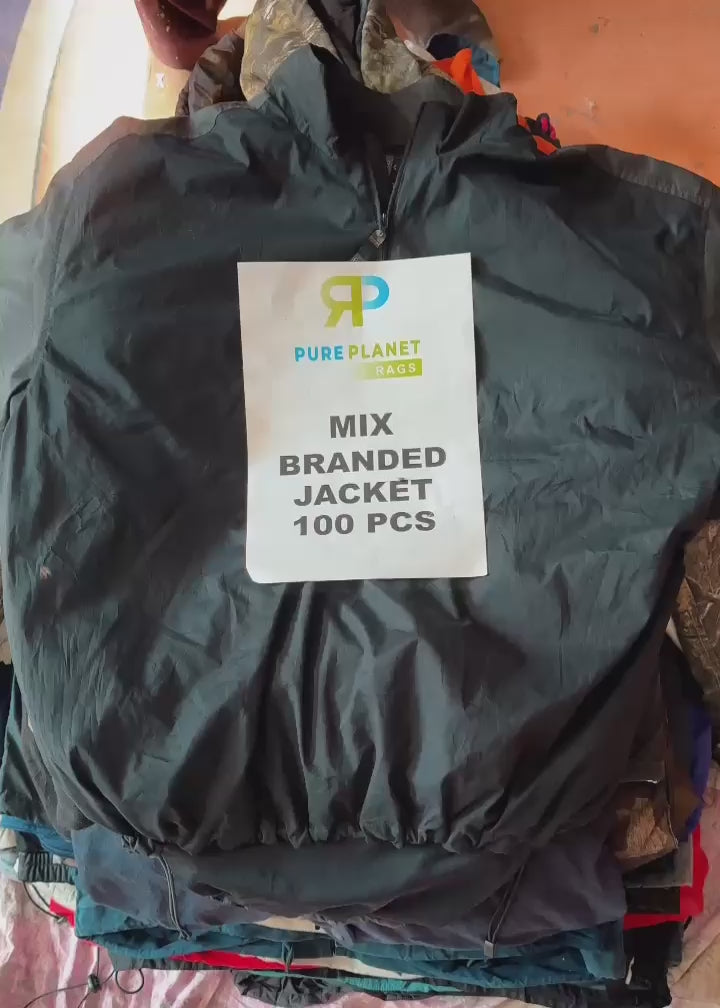Most Popular and Profitable Branded Jackets Bale - 100 pcs -