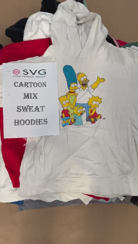 ディズニーミッキー漫画スウェットシャツグレードa