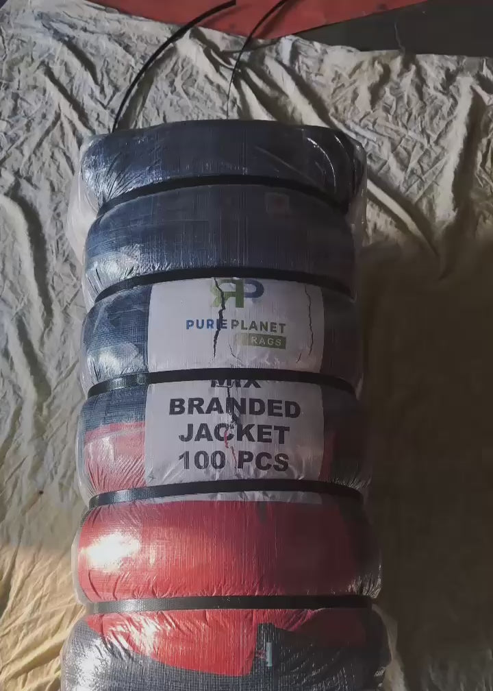 Most Popular and Profitable Branded Jackets Bale - 100 pcs -