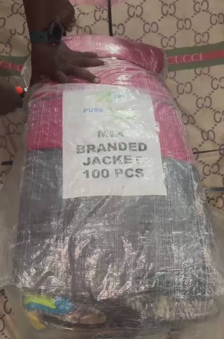 Most Popular and Profitable Branded Jackets Bale - 100 pcs -