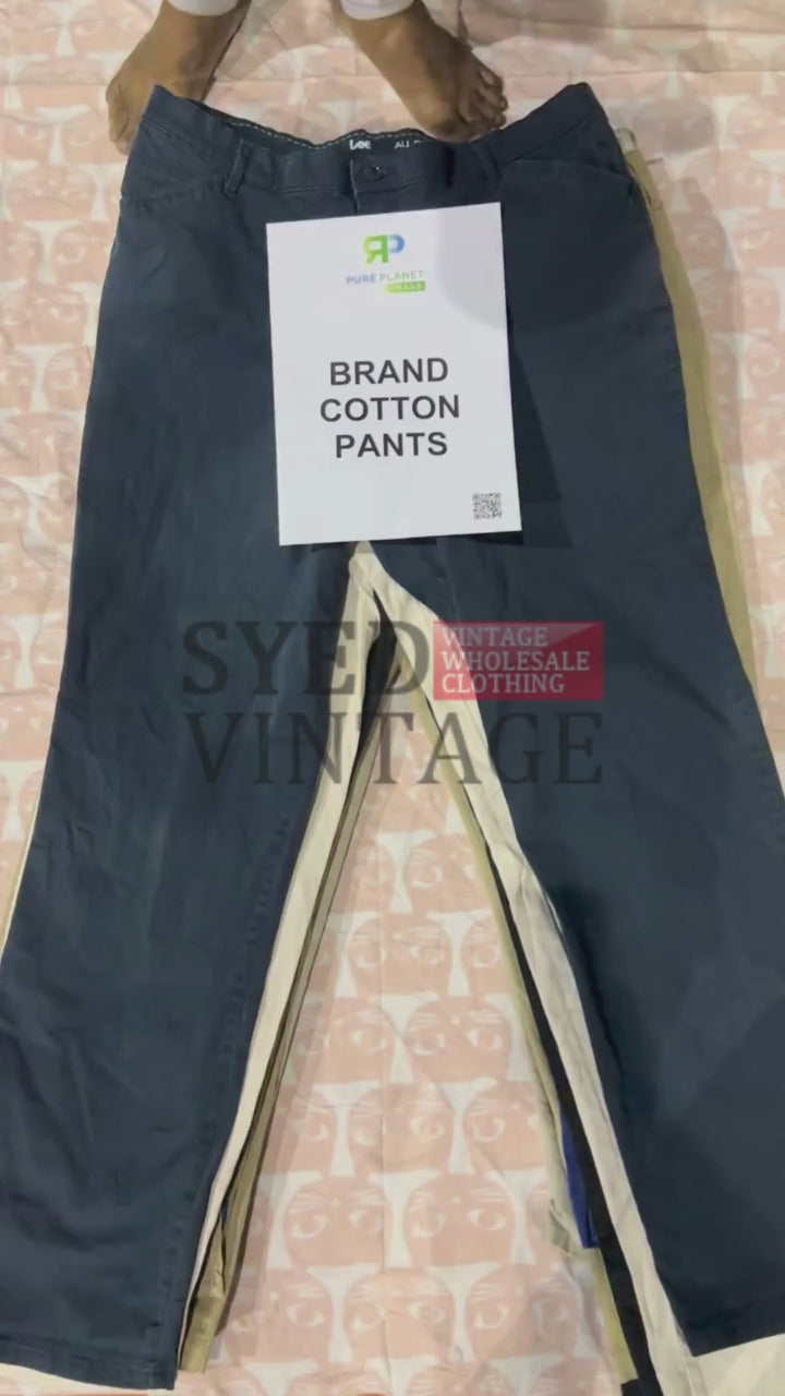 Branded Cotton Pants