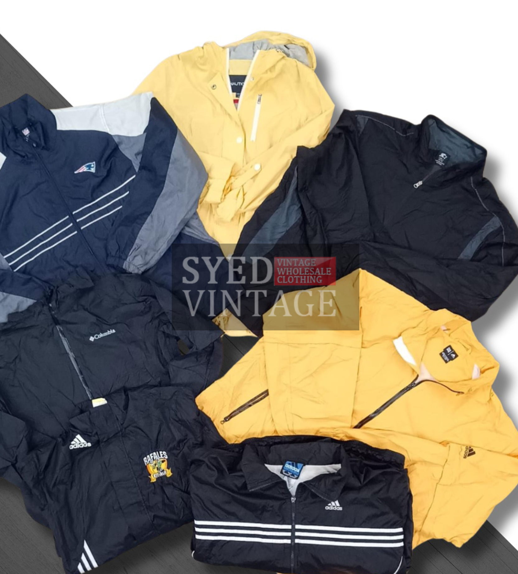 Branded Sports Shell Jackets - – Syed Vintage LTD