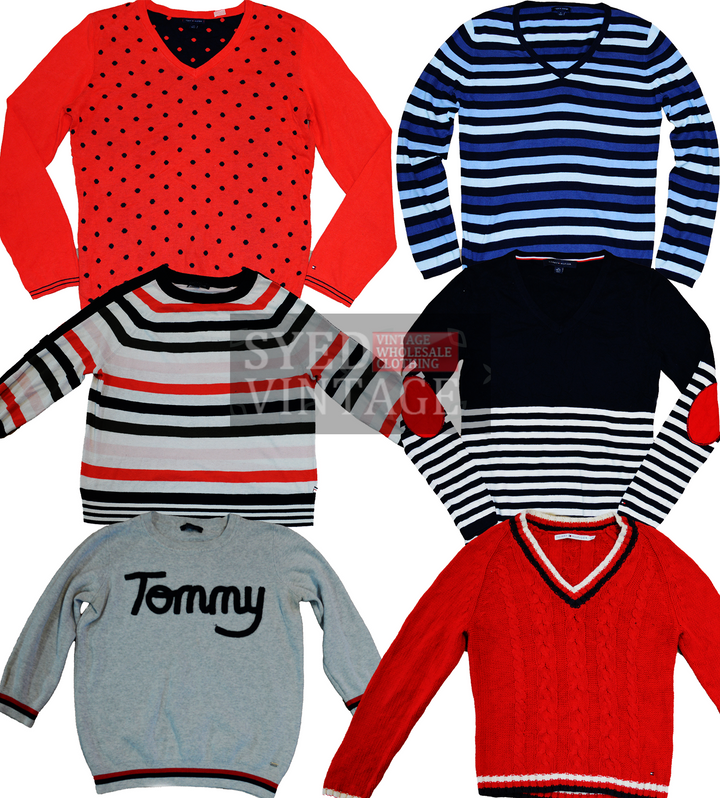 Ralph Lauren e Tommy Hilfiger Mix maglioni a maglia /maglieria