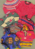 Crazy Prints Knitted Sweaters Unbranded