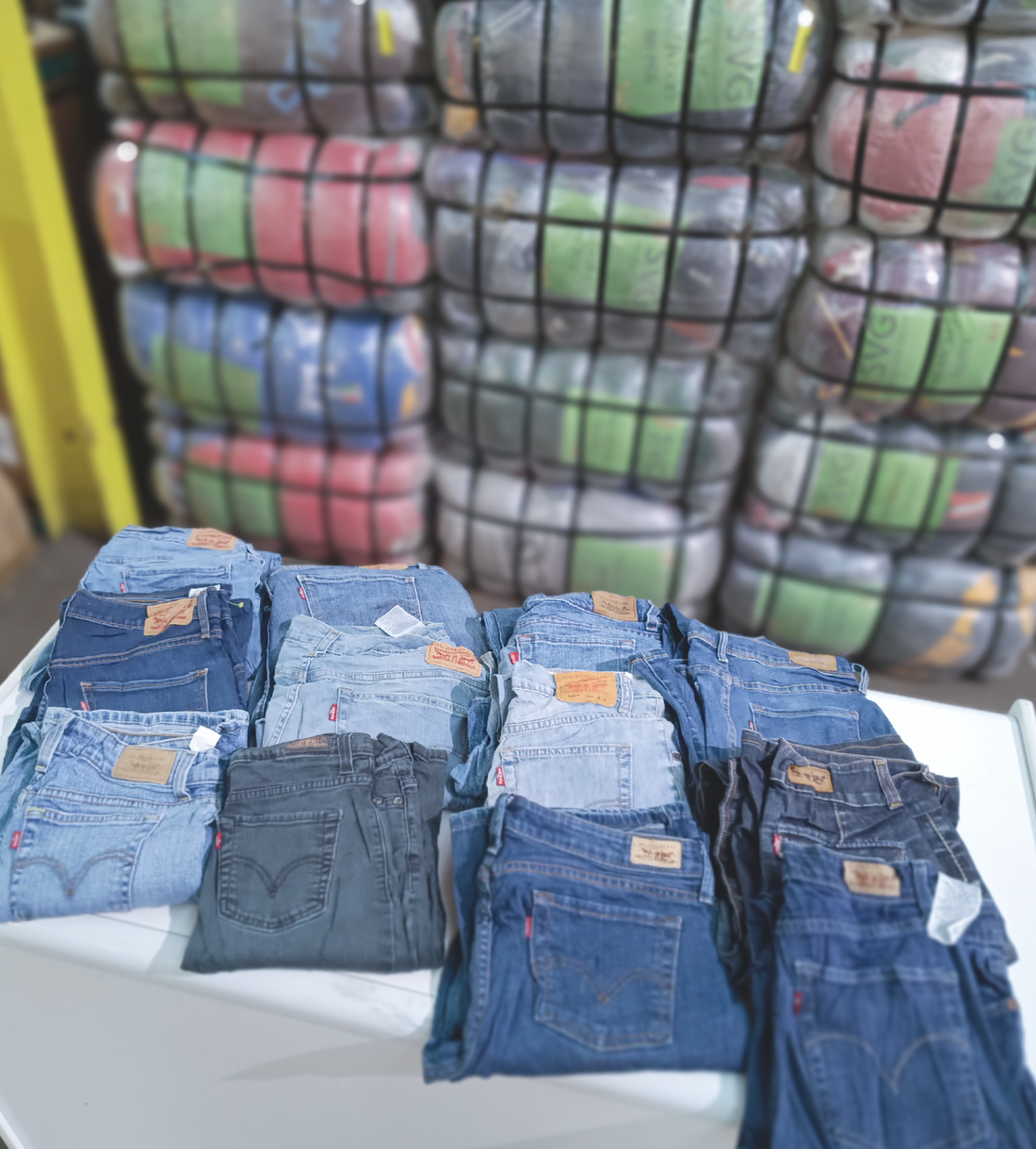 Levis Ladies Mix Jeans 45kg Bale