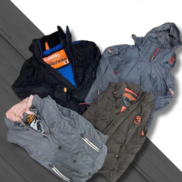 Superdry Men Jackets Mix 45kg Bale