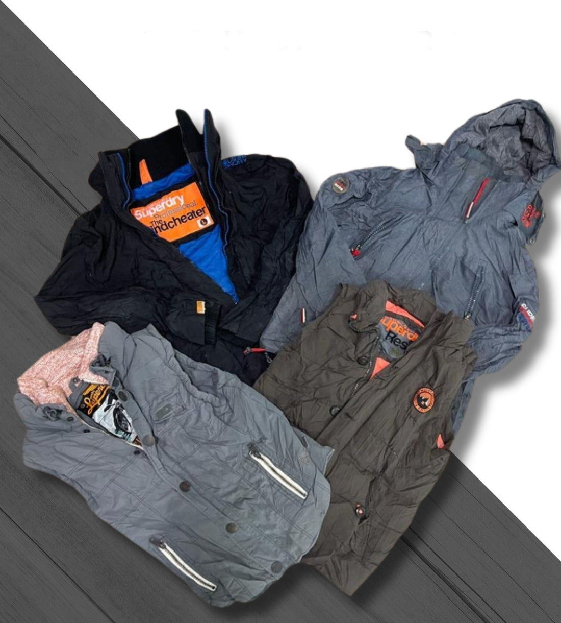 Superdry Men Jackets Mix 45kg Bale