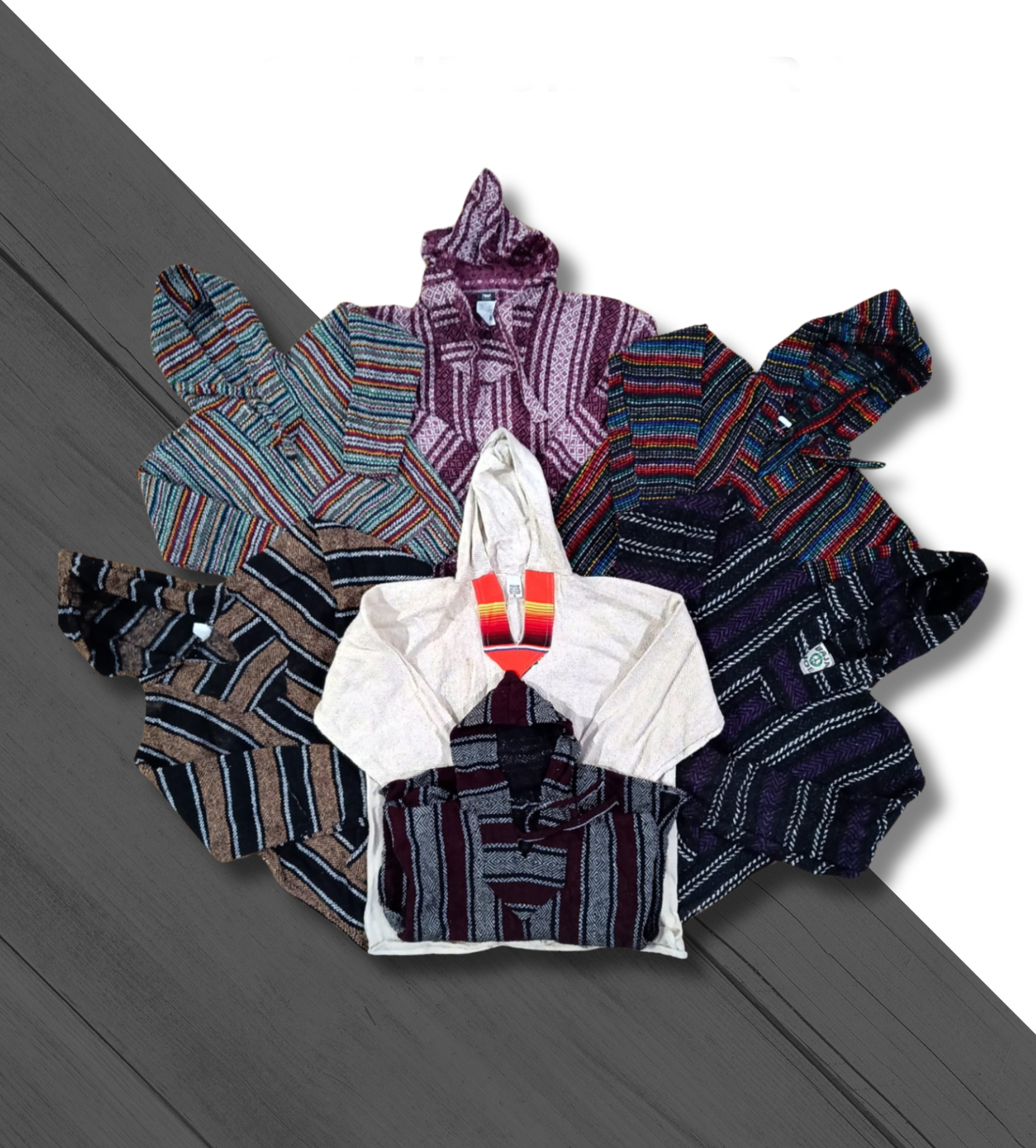 Mexican Baja Parka Mix 40 Pieces Bundle