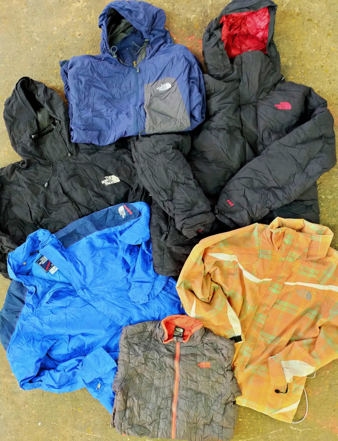 Le giacche Northface mix