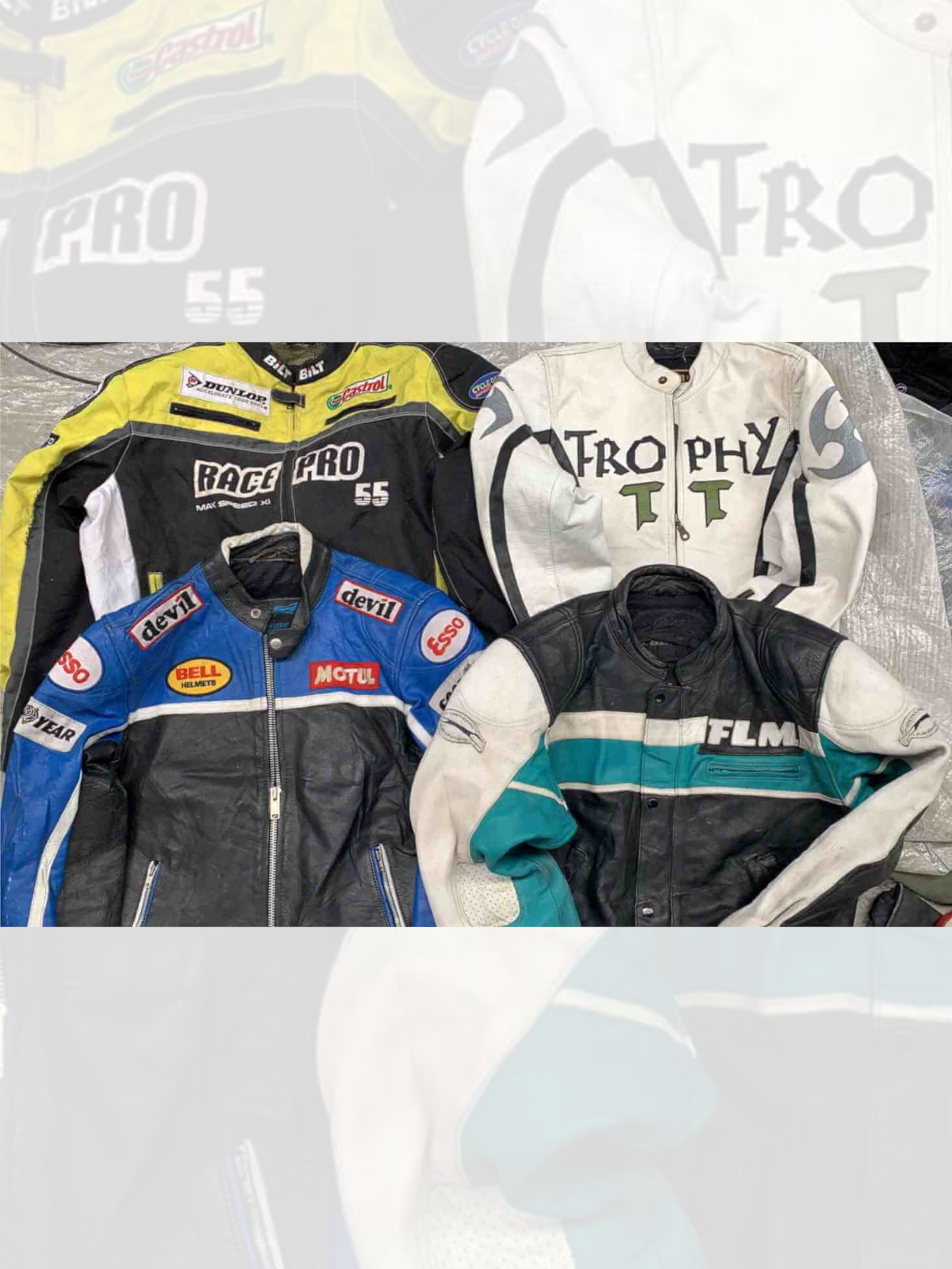 Vintage Leather Biker Jackets