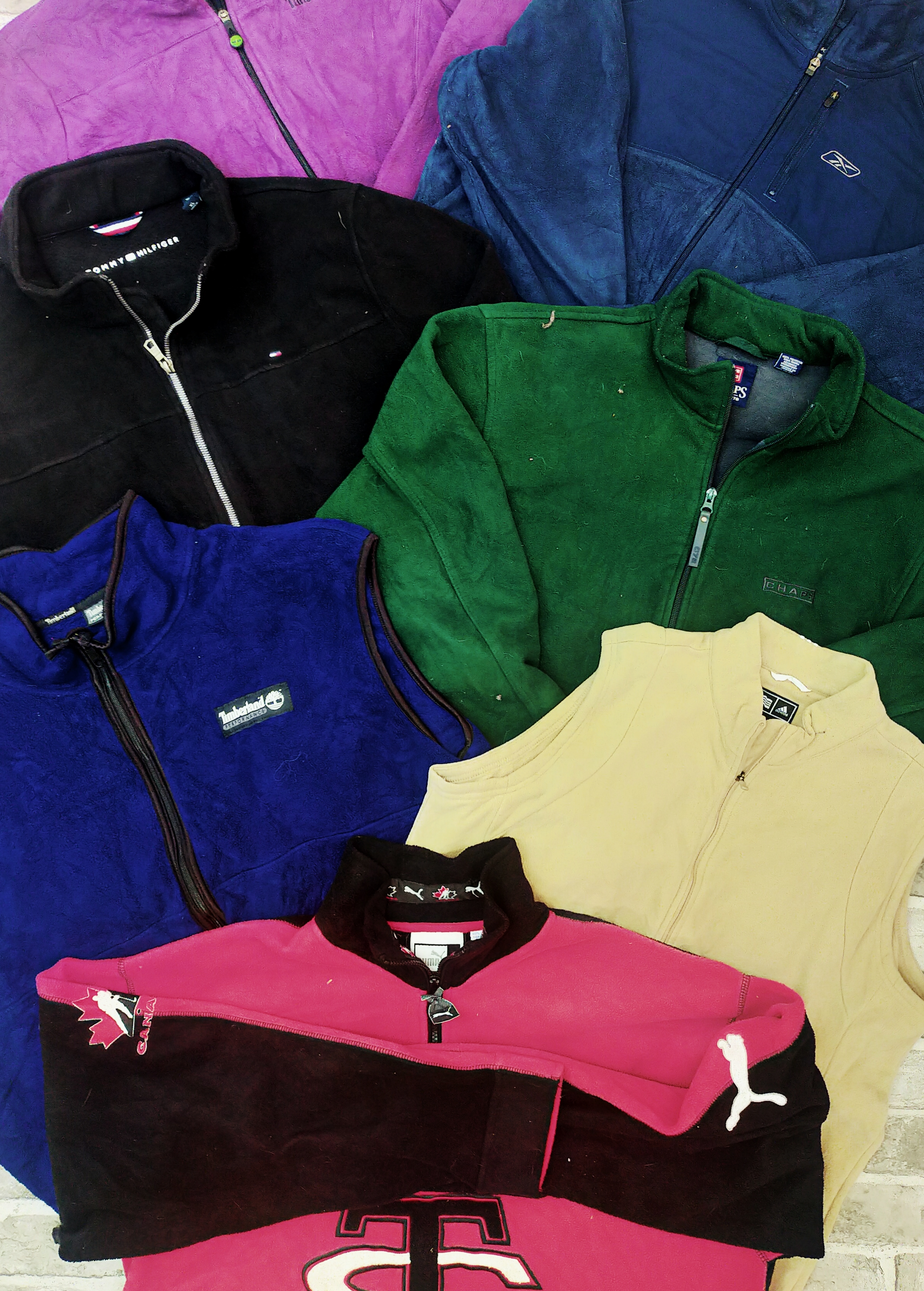 Branded 2025 fleece jackets