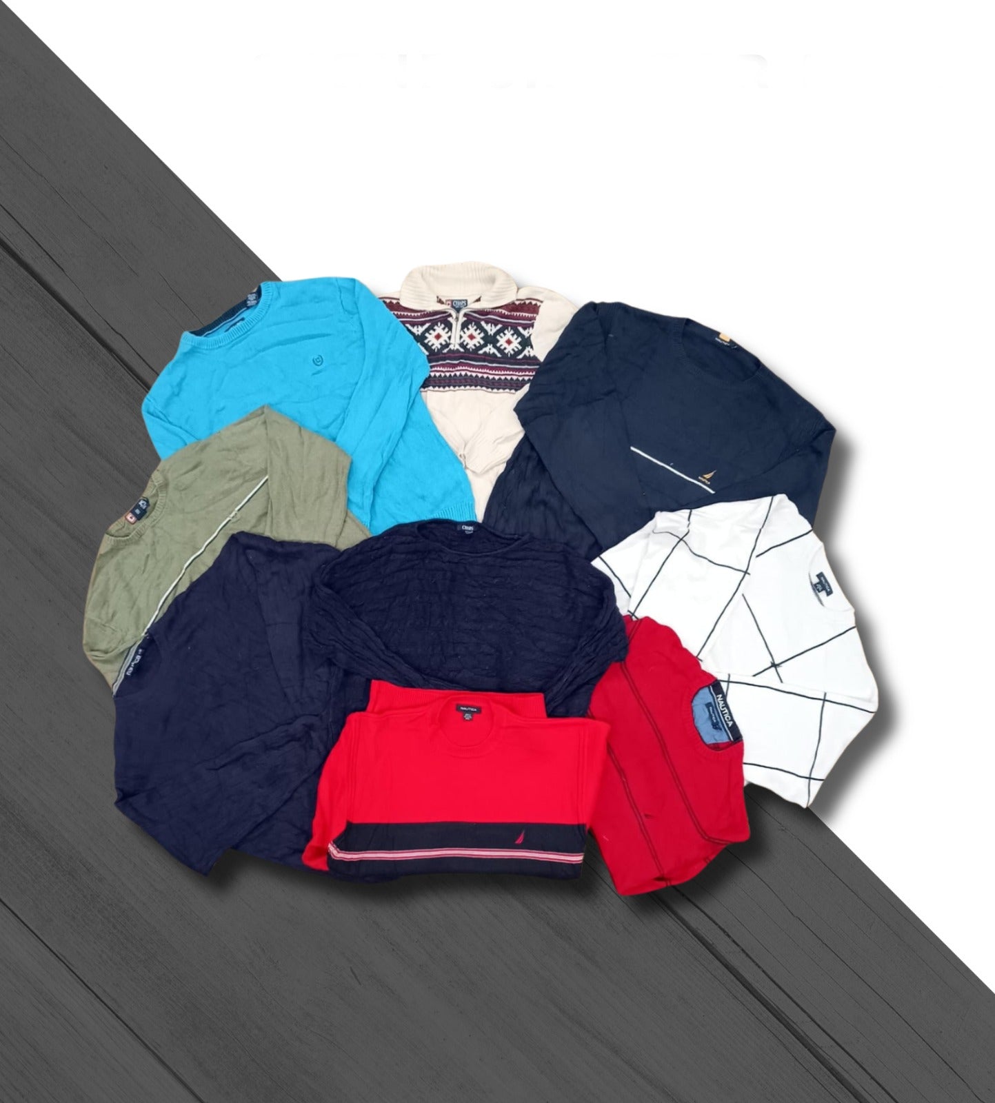 Nautica Knitted Sweaters Bale 45kg