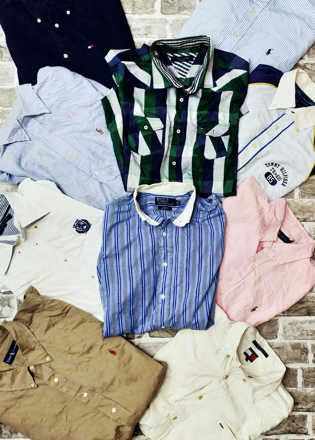 Vintage Ralph Lauren and Tommy Hilfiger Shirts