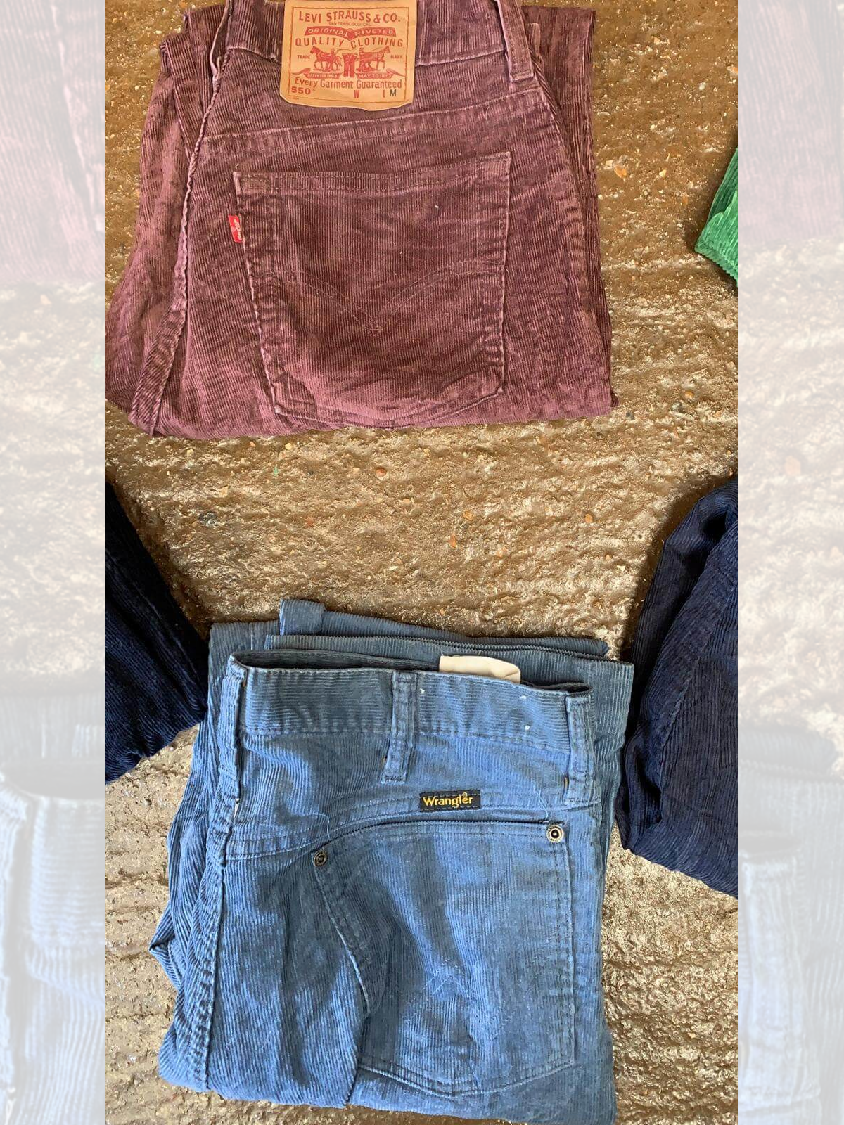 Vintage Branded Corduroy Jeans Grade A