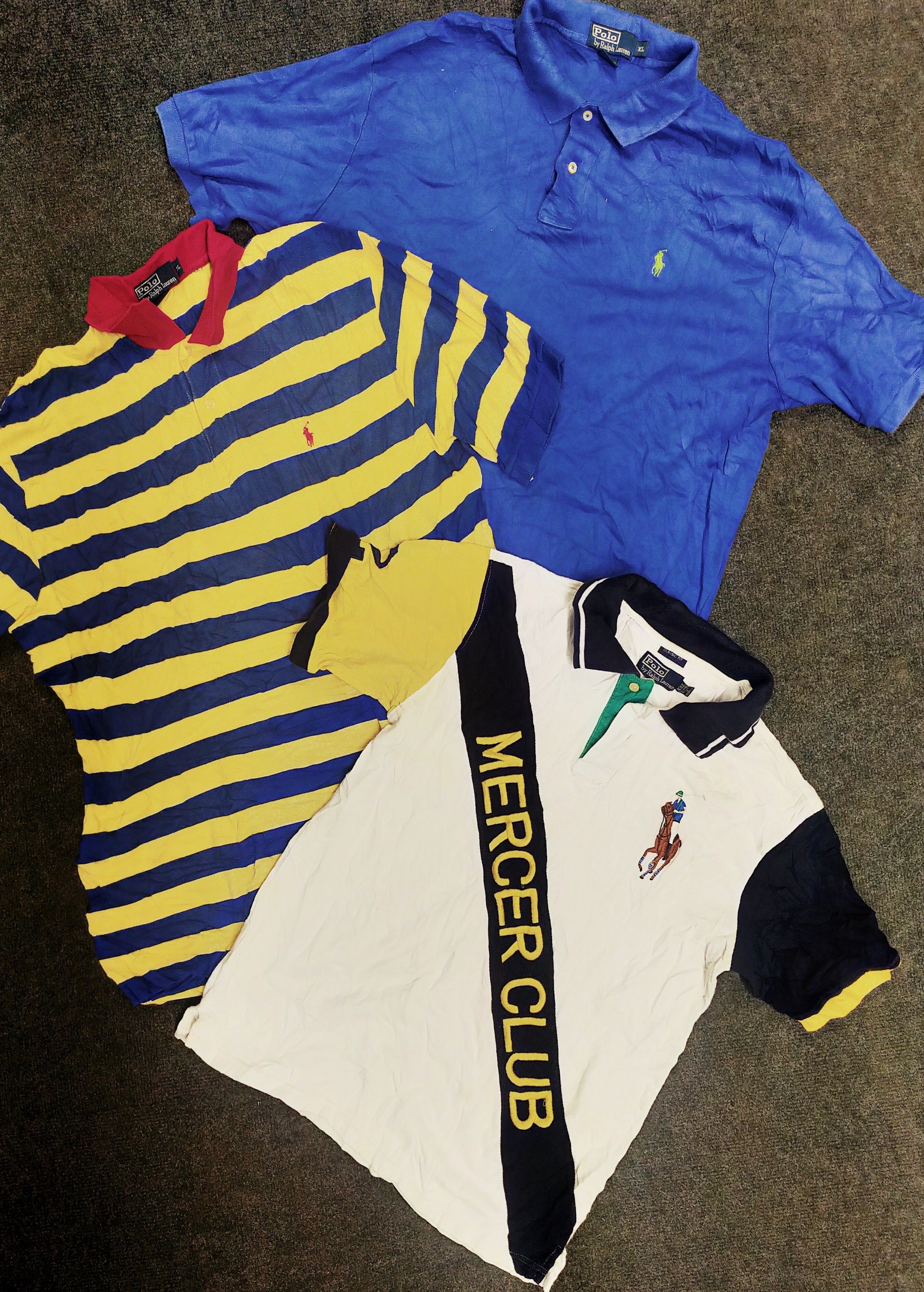 Grade A Ralph Lauren and Tommy Hilfiger Polo Shirts