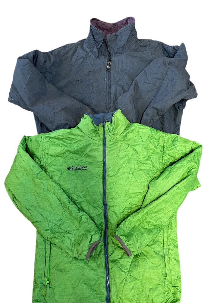 Vestes polaires Columbia Mix de marque, balle de 45 kg