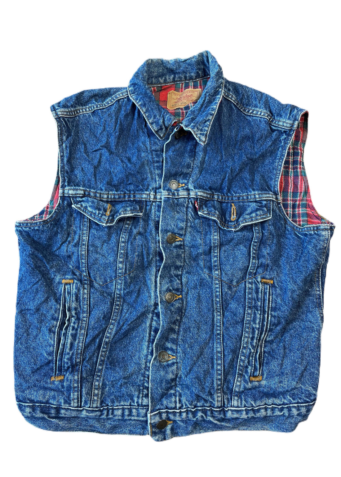 LLW Levis Lee Wrangler Denim Gilet Tucker Jackets