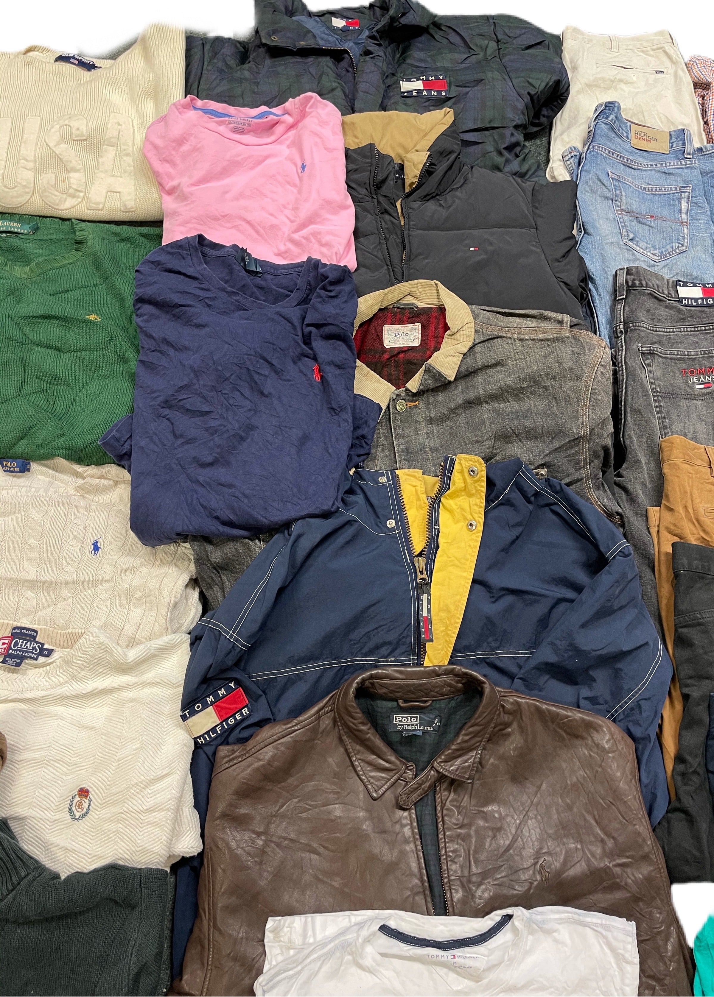 Ralph Lauren Tommy Hilfiger Clothing 20kg Box Wholesale