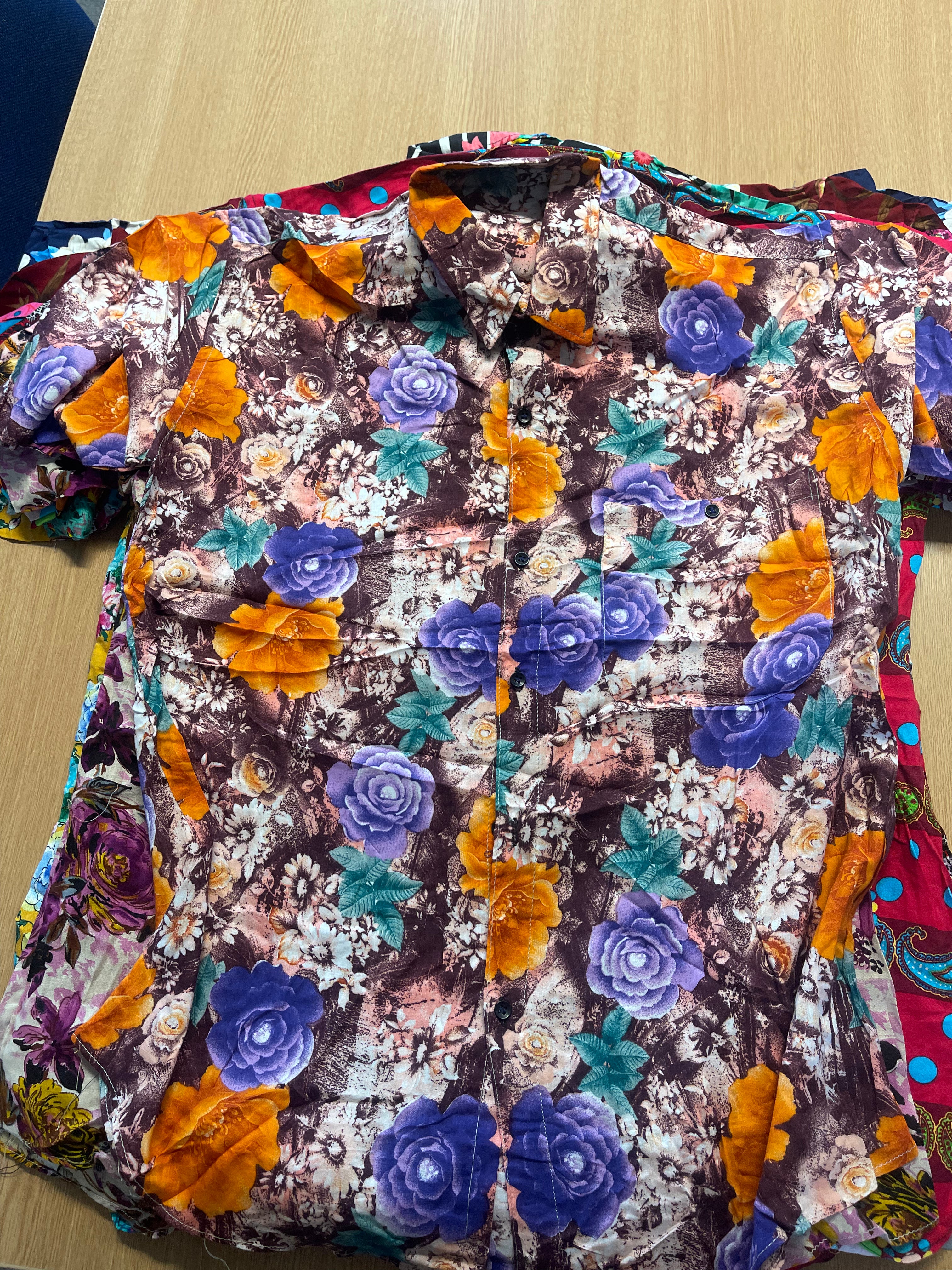 A mixture of  Crazy Style  Summer Shirts for Mens