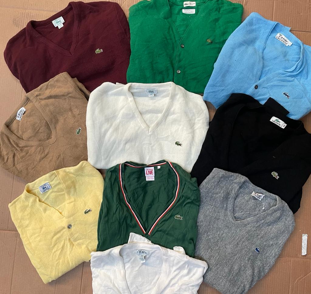 Lacoste Mix Sweaters 30kg Bale – Syed Vintage