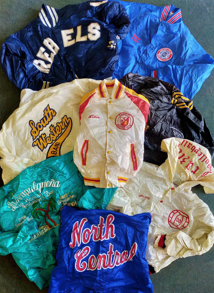 American College Satin Silk Jackets