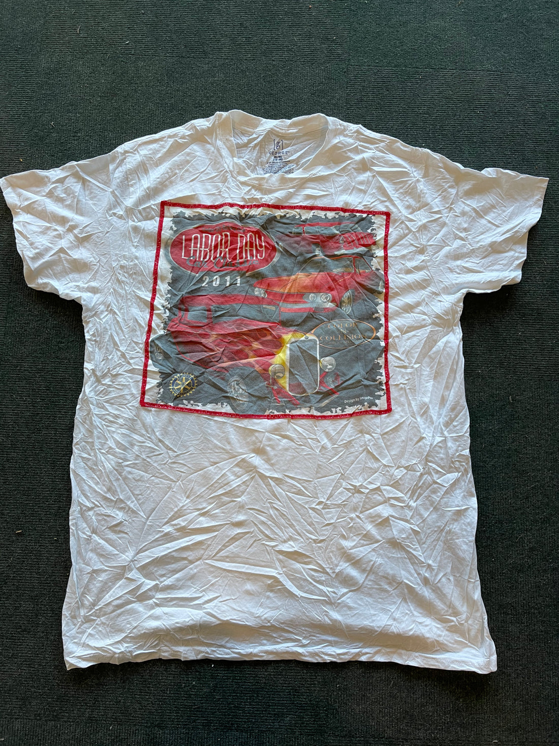 Weiße T-Shirts, 45 kg Ballen 