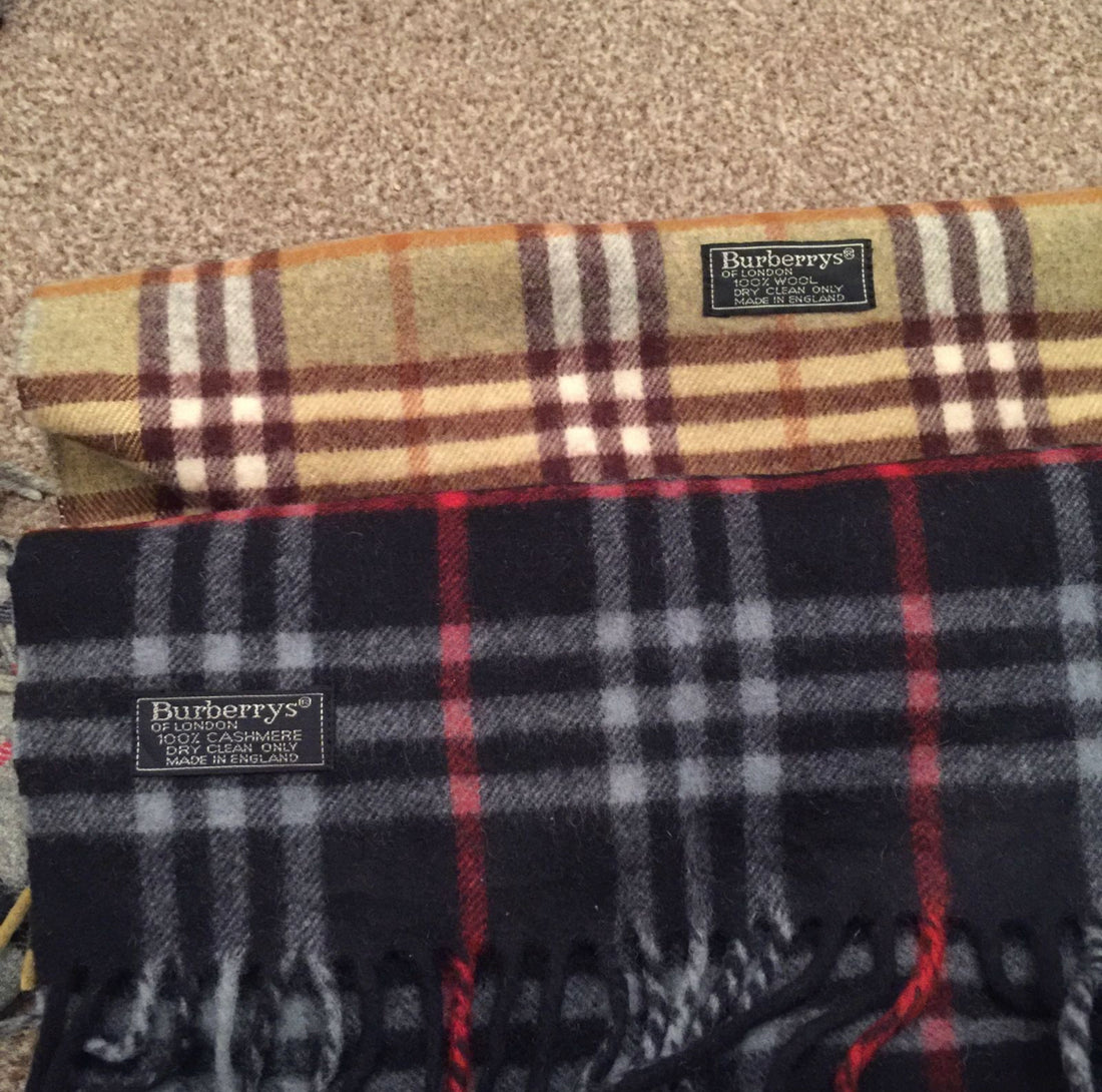 Vintage Burberry Scarves