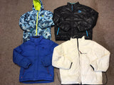 Branded Puffer Feather Jackets