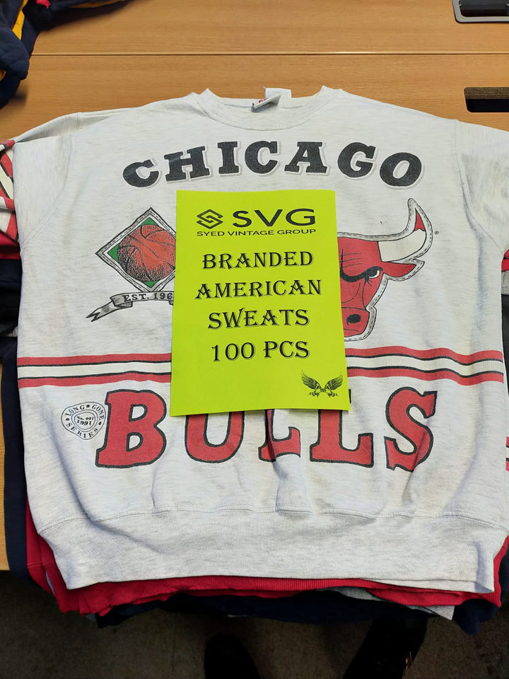 Branded College University Pro Sports Sweatshirts Bale 45kg