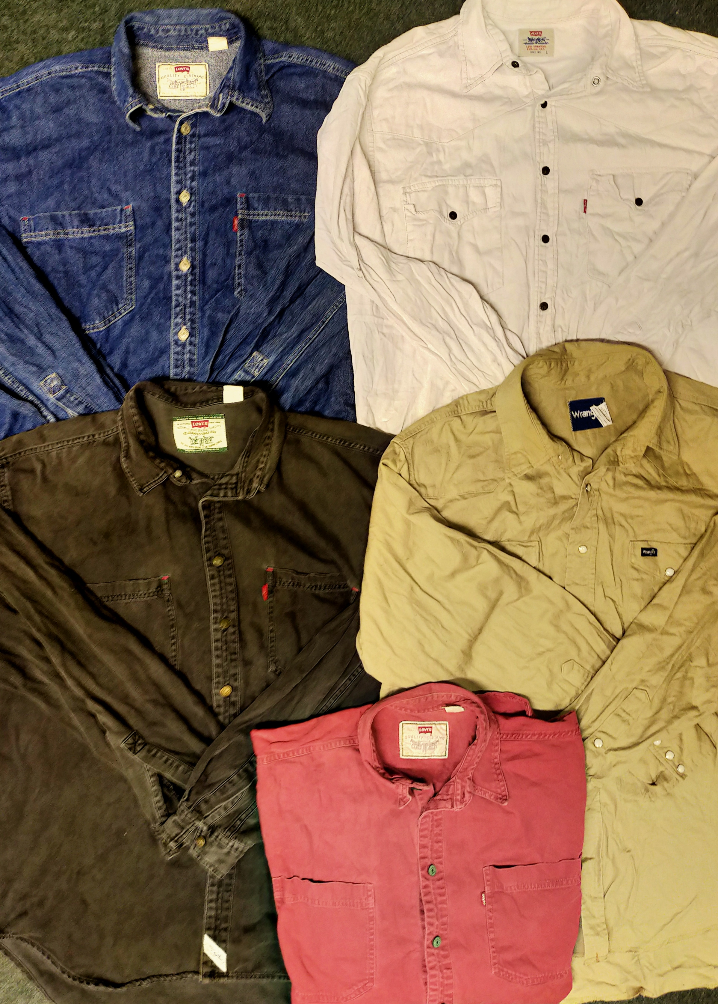 Levis sales dress shirts