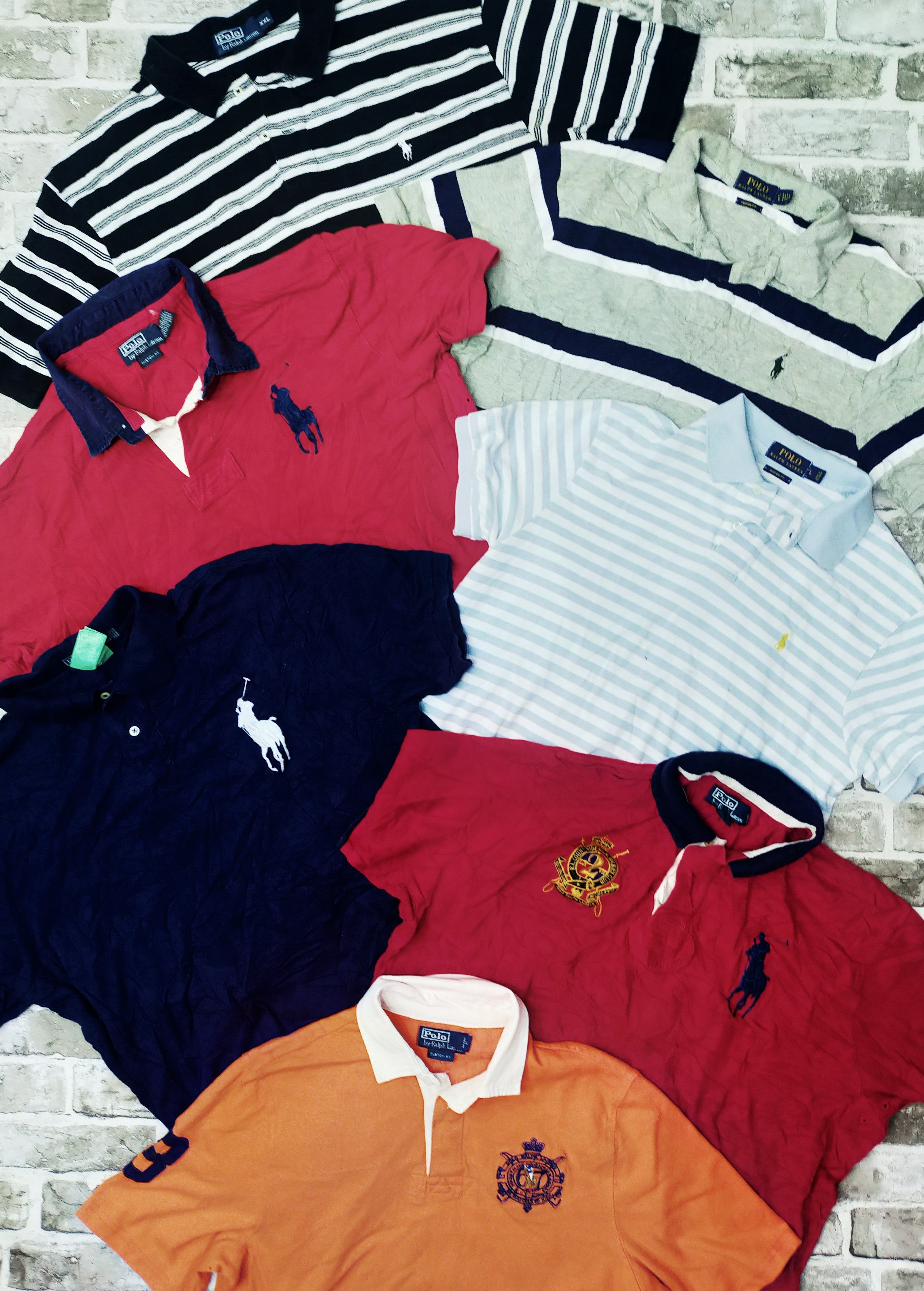Grade Lauren and Tommy Hilfiger Polo Shirts – Syed Vintage Wholesale