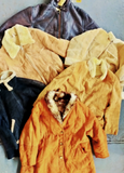 Vintage Grade A sheepskin Leather jackets