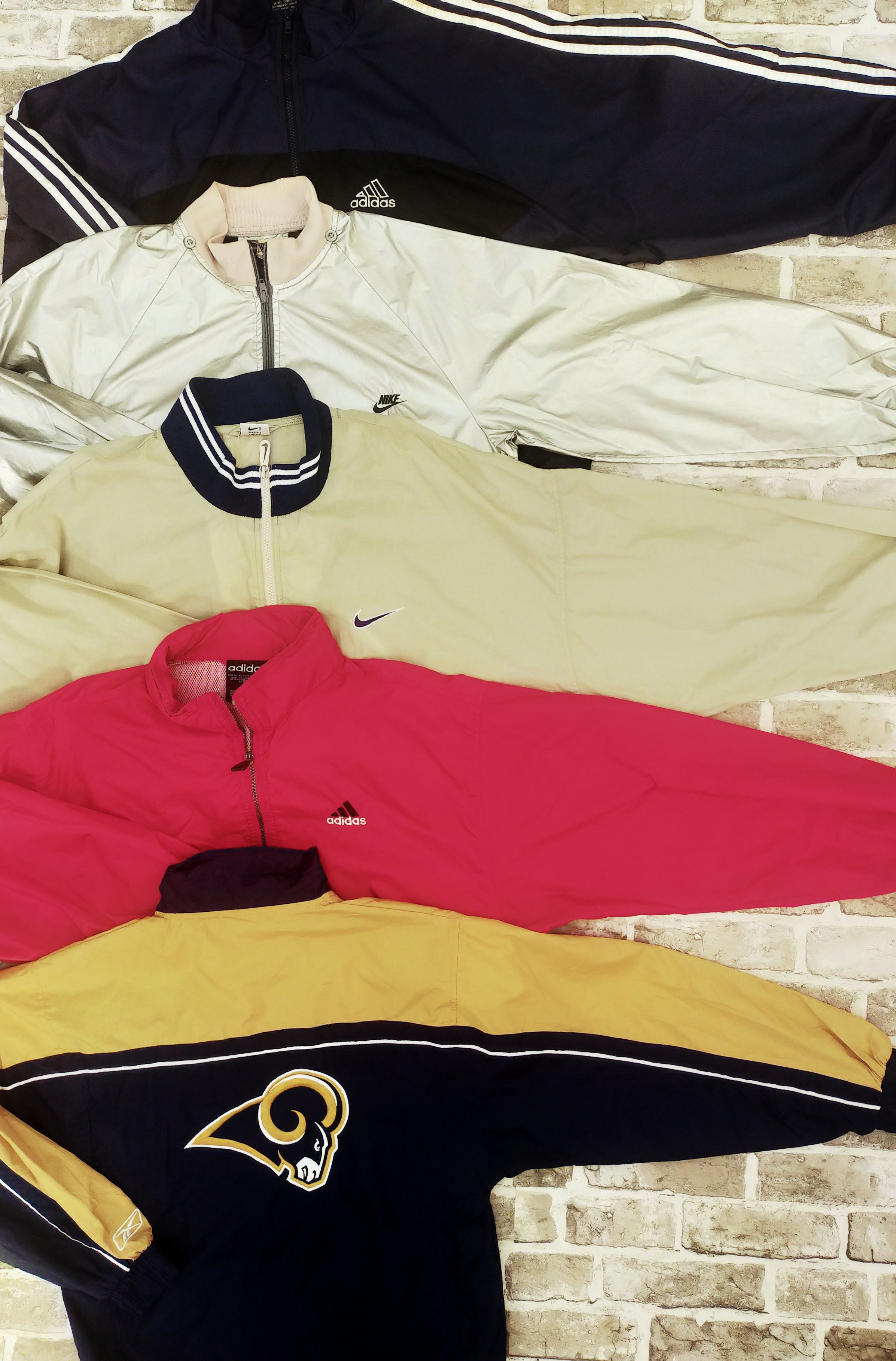 Branded Sports Shell Jackets – Syed Vintage LTD