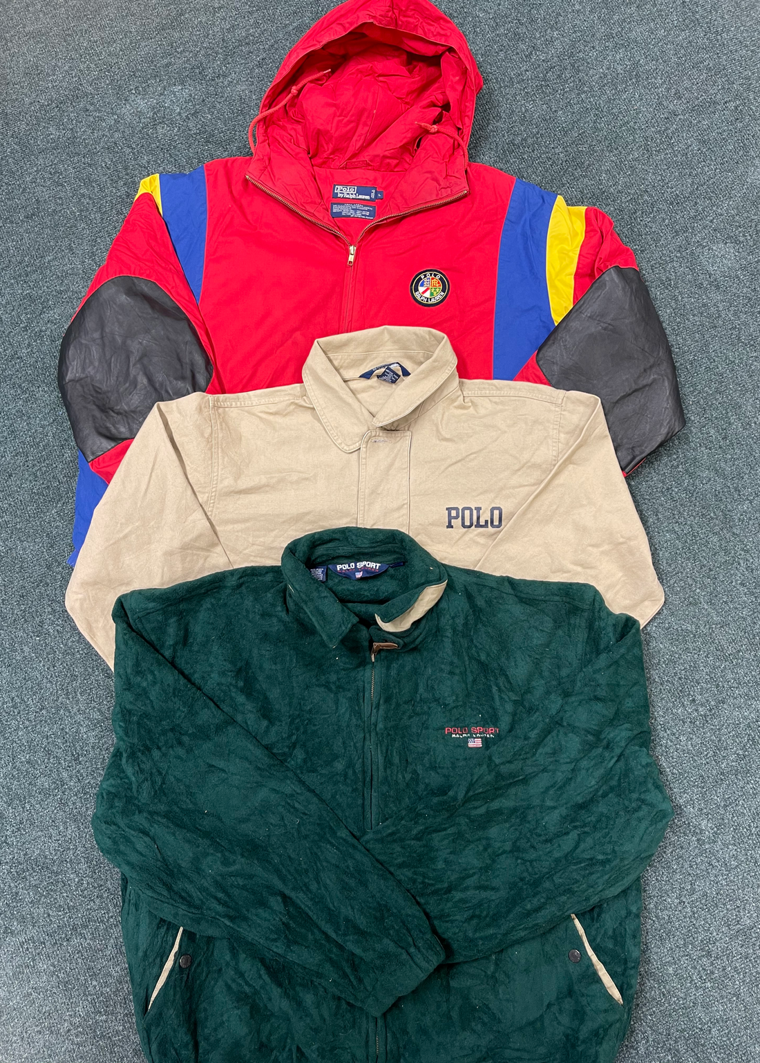 Vintage Grade A Ralph Lauren and Tommy Hilfiger Jackets